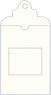 Natural White Pearl Window Tag 2 5/8 x 5