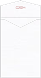 Linen Solar White Thick-E-Lope Style A1 (3 5/8 x 5 1/8) - 10/Pk