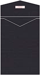 Linen Black Thick-E-Lope Style A1 (3 5/8 x 5 1/8) - 10/Pk
