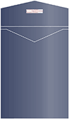Blue Satin Thick-E-Lope Style A3 (5 1/4 x 7 1/8) - 10/Pk