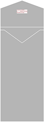 Pewter Thick-E-Lope Style A4 (4 1/4 x 9 1/2) - 10/Pk