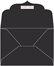 Black Thick-E-Lope Style B3 (7 1/2 x 5 1/2)10/Pk