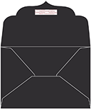 Black Thick-E-Lope Style B3 (7 1/2 x 5 1/2) - 10/Pk