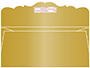Gold Thick-E-Lope Style B5 Money-Size (3 x 6 1/2) - 10/Pk