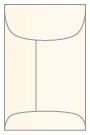 Iridescent Pearl Mini Top Open Envelope 2 1/4 x 3 1/2 - 50/Pk