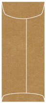 Natural Kraft Top Open Envelope 4 1/8 x 9 1/2 - 50/Pk