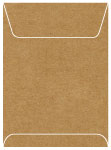 Natural Kraft Top Open Envelope 5 1/2 x 7 1/2 - 50/Pk