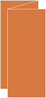 Papaya Trifold Card 3 5/8 x 8 1/2