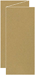 Natural Kraft Trifold Card 3 5/8 x 8 1/2 - 10/Pk