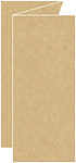 Grocer Kraft Trifold Card 3 5/8 x 8 1/2 - 10/Pk