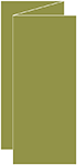 Olive Trifold Card 3 5/8 x 8 1/2 - 10/Pk