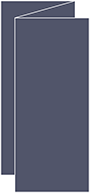 Navy Trifold Card 3 5/8 x 8 1/2