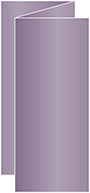 Metallic Purple Trifold Card 3 5/8 x 8 1/2 - 10/Pk