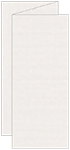 Linen Natural White Trifold Card 3 5/8 x 8 1/2 - 10/Pk