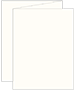 Crest Natural White Trifold Card 4 1/4 x 5 1/2 - 10/Pk