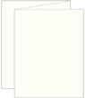 Textured Bianco Trifold Card 4 1/4 x 5 1/2