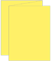 Factory Yellow Trifold Card 4 1/4 x 5 1/2 - 10/Pk