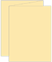 Peach Trifold Card 4 1/4 x 5 1/2 - 10/Pk