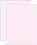 Pink Feather Trifold Card 4 1/4 x 5 1/2 - 10/Pk