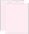 Pink Feather Trifold Card 4 1/4 x 5 1/2