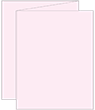 Pink Feather Trifold Card 4 1/4 x 5 1/2 - 10/Pk