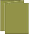 Olive Trifold Card 4 1/4 x 5 1/2 - 10/Pk