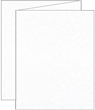 Metallic Snow Trifold Card 4 1/4 x 5 1/2 - 10/Pk