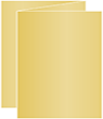 Gold Trifold Card 4 1/4 x 5 1/2 - 10/Pk