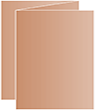 Copper Trifold Card 4 1/4 x 5 1/2 - 10/Pk