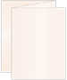 Coral metallic Trifold Card 4 1/4 x 5 1/2 - 10/Pk