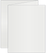 Silver Trifold Card 4 1/4 x 5 1/2 - 10/Pk