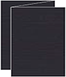 Linen Black Trifold Card 4 1/4 x 5 1/2 - 10/Pk