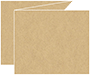 Grocer Kraft Trifold Card 5 1/2 x 4 1/4 - 10/Pk