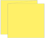 Factory Yellow Trifold Card 5 1/2 x 4 1/4 - 10/Pk