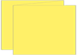 Factory Yellow Trifold Card 5 1/2 x 4 1/4
