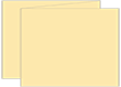 Peach Trifold Card 5 1/2 x 4 1/4