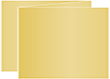 Gold Trifold Card 5 1/2 x 4 1/4