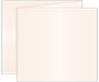 Coral metallic Trifold Card 5 1/2 x 4 1/4 - 10/Pk