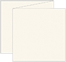 Textured Cream Trifold Card 5 3/4 x 5 3/4 - 10/Pk