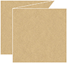 Grocer Kraft Trifold Card 5 3/4 x 5 3/4 - 10/Pk