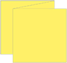 Factory Yellow Trifold Card 5 3/4 x 5 3/4 - 10/Pk