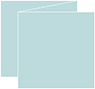 Textured Aquamarine Trifold Card 5 3/4 x 5 3/4 - 10/Pk