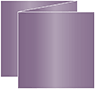 Purple Trifold Card 5 3/4 x 5 3/4 - 10/Pk