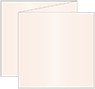 Coral metallic Trifold Card 5 3/4 x 5 3/4 - 10/Pk