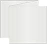 Silver Trifold Card 5 3/4 x 5 3/4 - 10/Pk