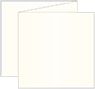 Natural White Pearl Trifold Card 5 3/4 x 5 3/4 - 10/Pk