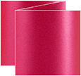 Pink Silk Trifold Card 5 3/4 x 5 3/4 - 10/Pk