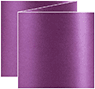 Purple Silk Trifold Card 5 3/4 x 5 3/4 - 10/Pk