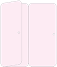 Pink Feather Panel Invitation 3 3/4 x 8 1/2 (folded) - 10/Pk