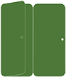 Verde Panel Invitation 3 3/4 x 8 1/2 (folded) - 10/Pk